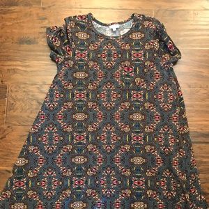 Lularoe Carly Dress Size small fits XL